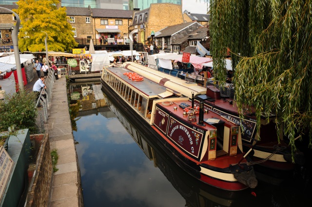 The London Waterbus. (Photo: Courtesy of Camden Lock Market)