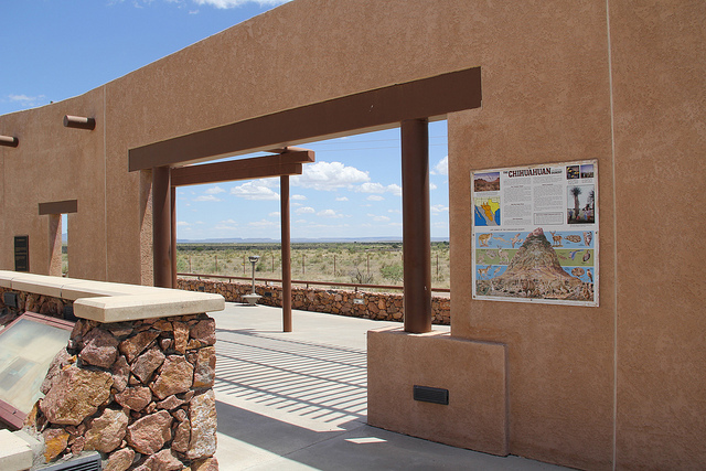 Marfa Mystery Lights Viewing Platform. (Photo: T. Feuerborn)