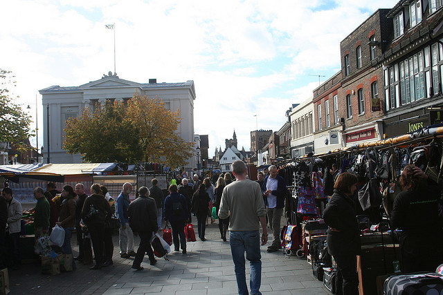 St. Albans Market. (Photo: R. Hamman via Flickr)