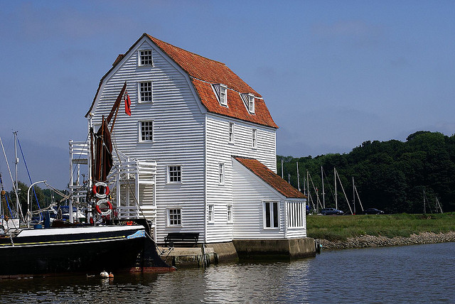 Woodbridge Mill (Photo: Martin Pettitt via Flickr) 