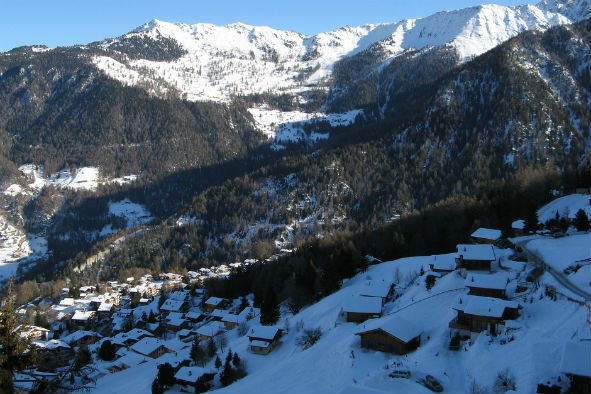 Sledging at La Tzoumaz, in Valais, Switzerland. (Photo: O. Bruchez via Flickr)