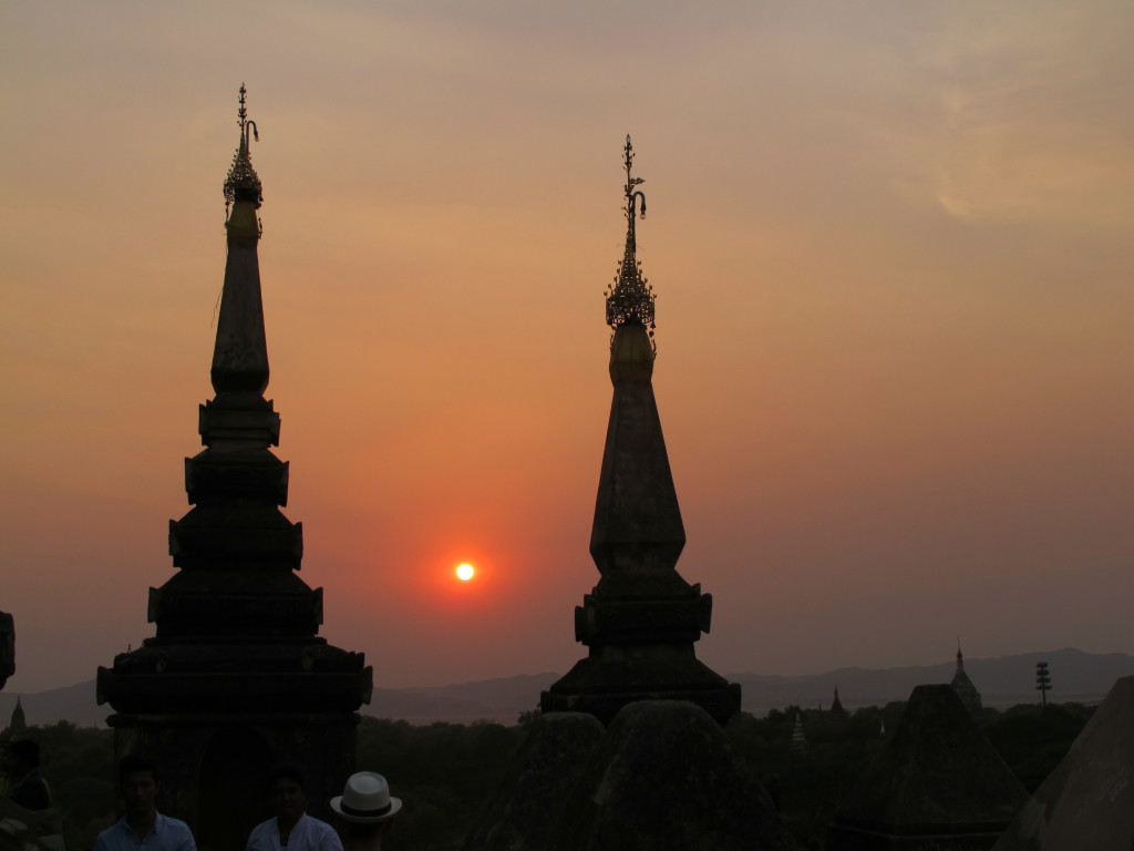 Sunrise over Burma. (Photo: Bill Strubbe)