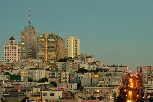 Nob Hill at Sundown (Photo: Marc Tarlock via Flickr)