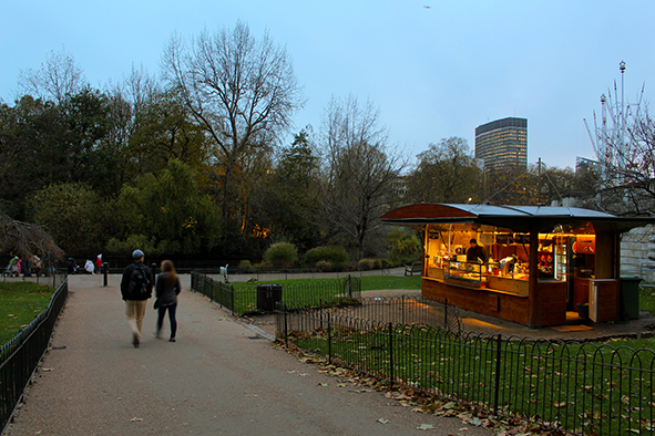 St. James's Park cafe (Photo: Paul Stafford)