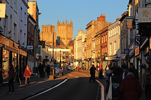 Well high street at sunset (Photo: Paul Stafford)