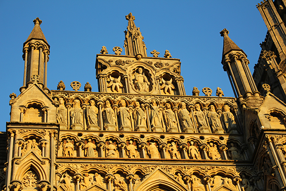 Carved life-sized sculptures of Jesus, 12 Disciples and nine archangels (Photo: Paul Stafford)