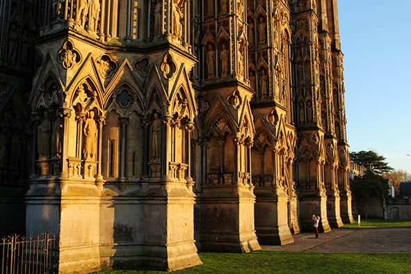Wells Cathedral is one of the few purely Gothic cathedrals in Britain (Photo: Paul Stafford)