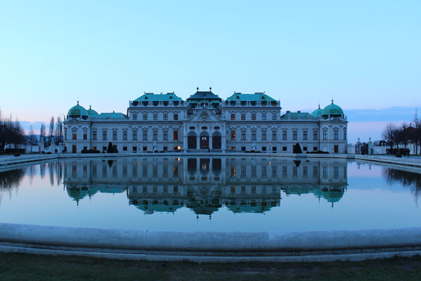 Upper Belvedere at dusk (Photo: Tiffanie Wen)