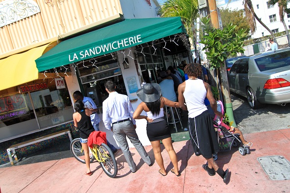 The popular La Sandwicherie