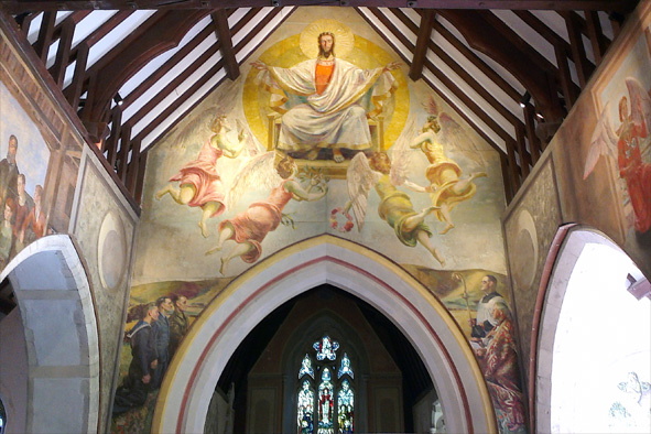 The nave at Berwick Church (Photo: Rebecca Steel)