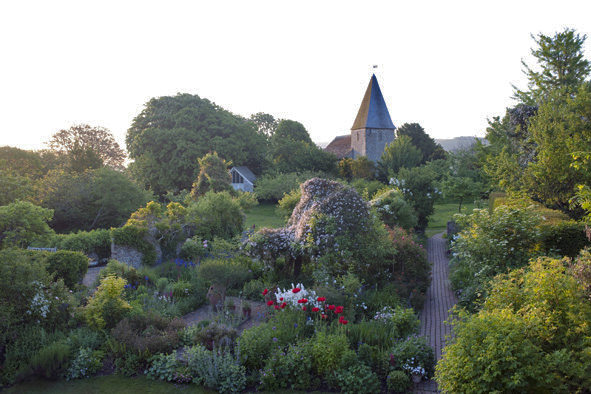 The garden at Monk’s House (Photo: National Trust, Caroline Arber)