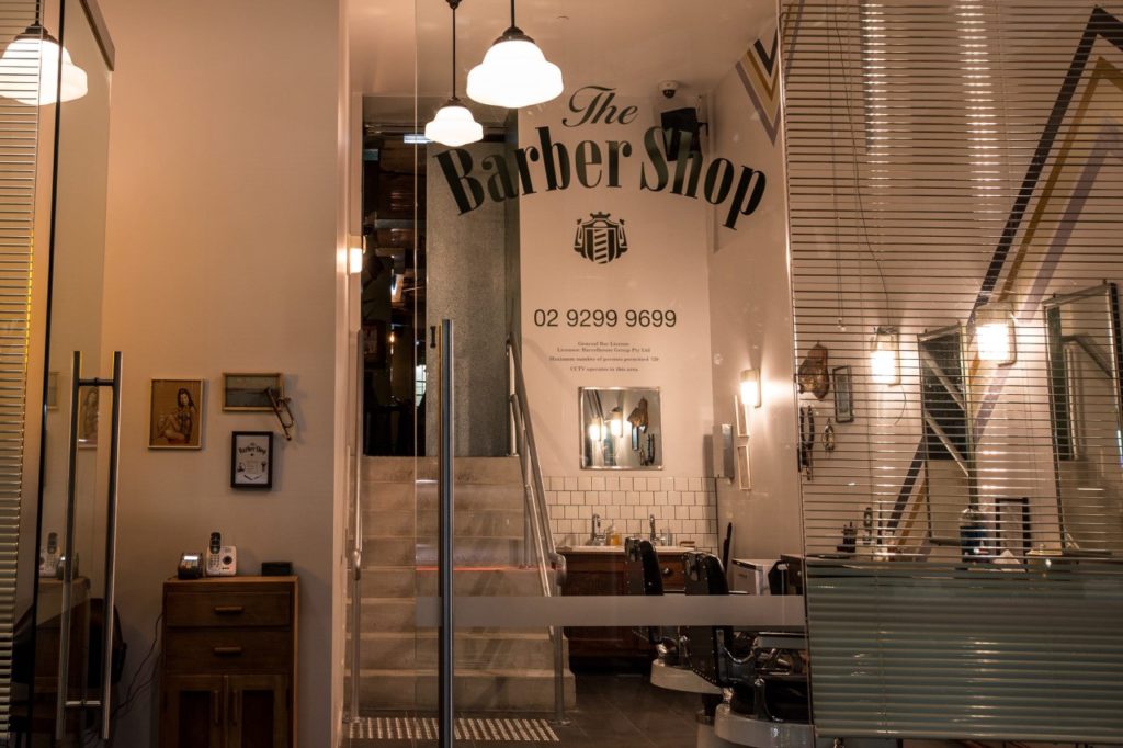 Entrance to the bar through The Barbour Shop (Photo: The Barbour Shop)