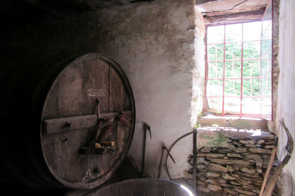 Wine tasting room at Morgadio (Photo: Mike Dunphy)