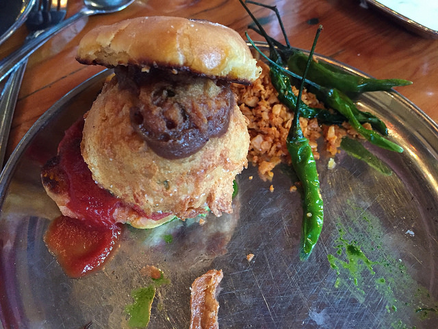 The Vada Pav at Bollywood Theater (Photo: Amol Panchabhai via Flickr)