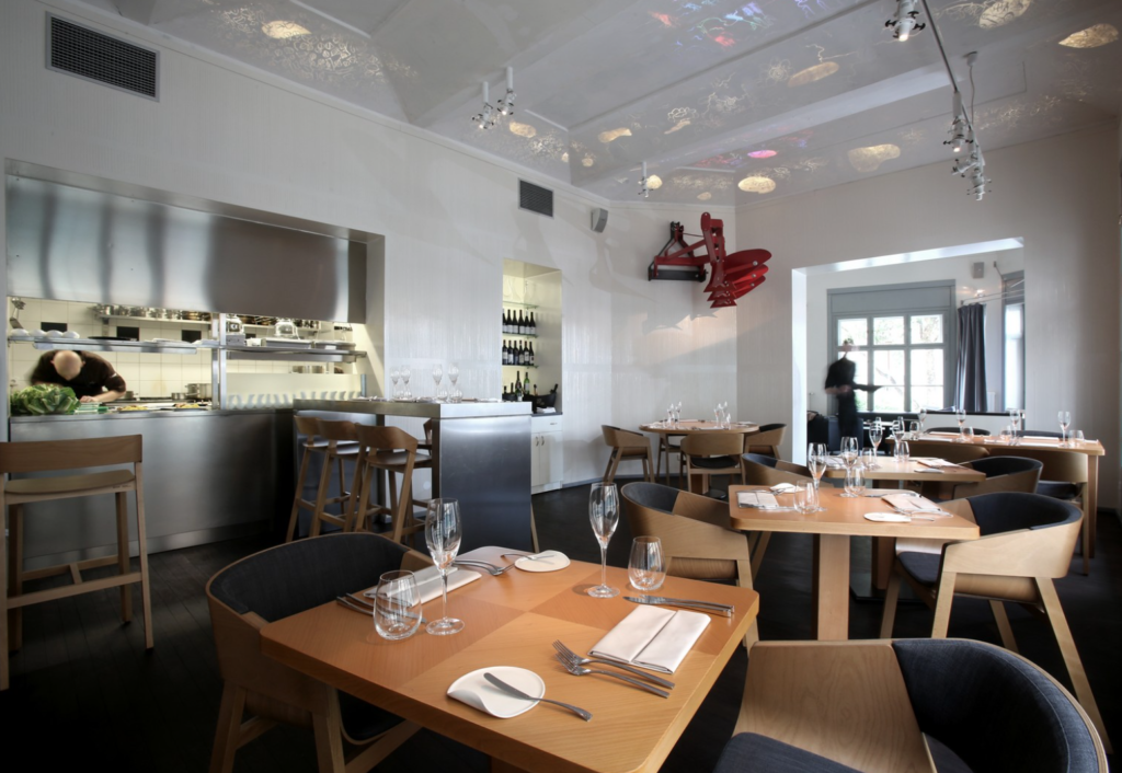 The simple design of Field Restaurant complements its dishes (Photo: via Field Restaurant)