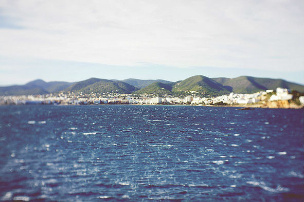 Ibiza from the sea (Photo: Carlos via Flickr)