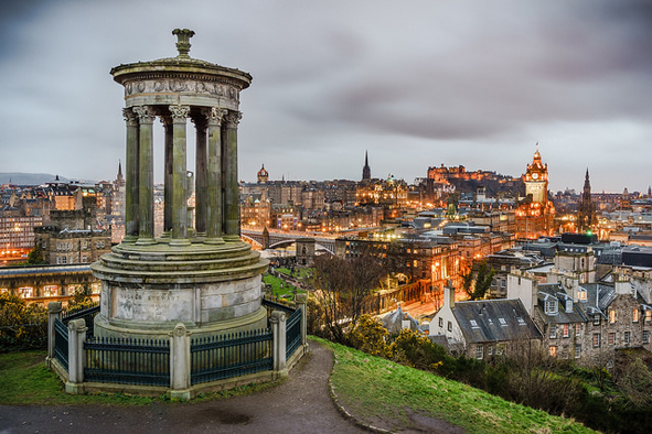 View of Edinburgh from Calton Hill (Photo: Giuseppe Milo via Flickr)