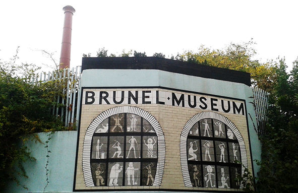The entrance of the Brunel Museum, above which takes place the Midnight Apothecary (Photo: Andrea Gambar