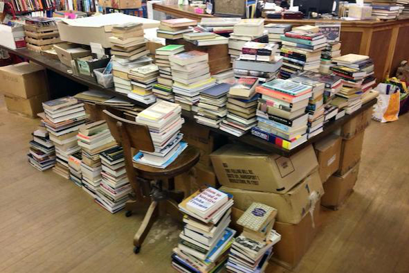 Stacks of fresh arrivals at Cellar Stories (Photo: Cellar Stories)