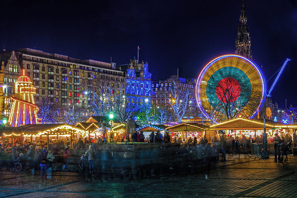 Edinburgh Christmas Market (Photo: Ross G. Strachan via Flickr)