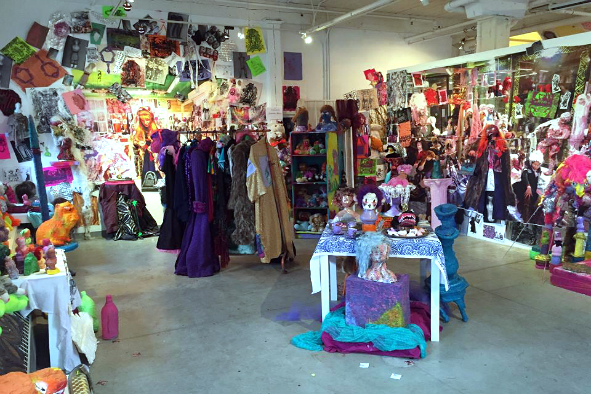 Jennifer Avery’s exhibit "Beast Boutique" (Photo: Yellow Peril Gallery) 