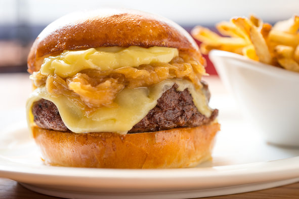 5 Napkin Burger’s namesake up close (Photo: Five Napkin Burger)