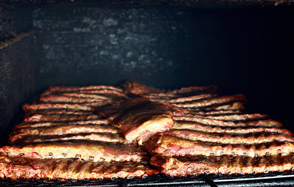 Backyard BBQ Pit smokes their ribs to tender perfection (Photo: Backyard BBQ Pit via Facebook)