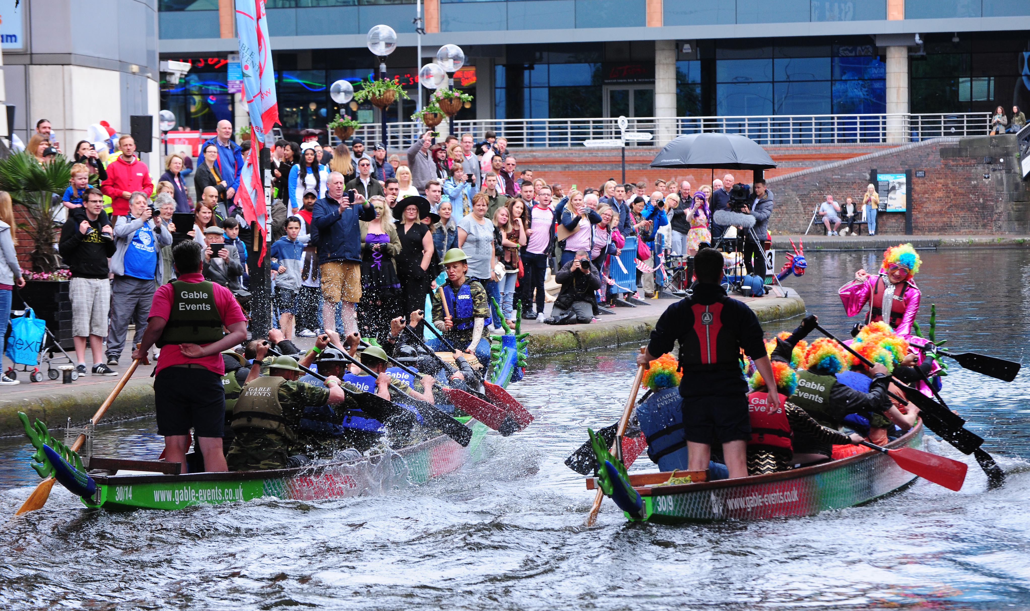 Brindleyplace Dragonboat Festival