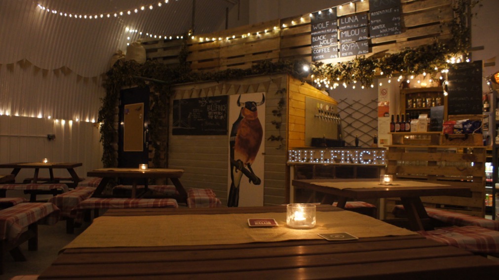 Bullfinch Brewery's tap room (Photo: Bullfinch Brewery)