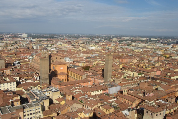 View of Bologna from Asinelli Tower (Photo: Mike Dunphy)