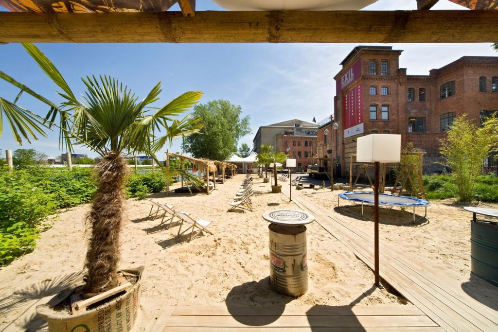 Summertime sandy beach at Sage (Photo: Sage Restaurant)