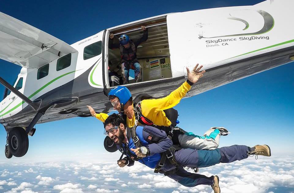 Tandem Skydiving