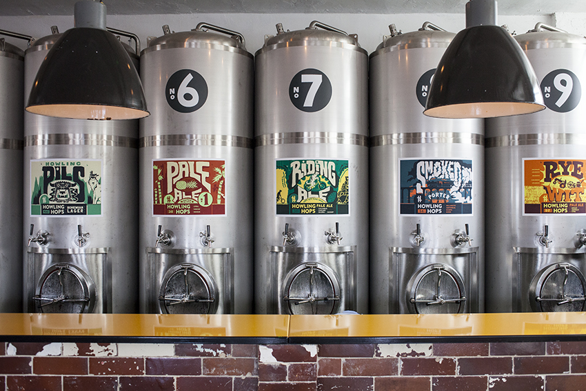 Beer straight from the tank at Howling Hops (Photo: Eugenio Grosso)