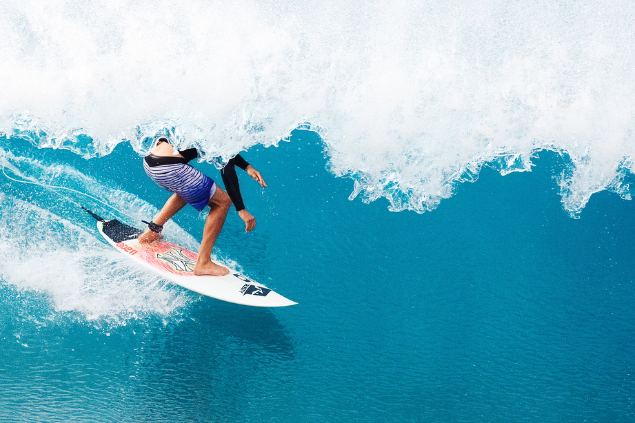 Surfing in Hawaii