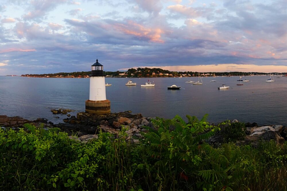 Winter Island Park, situated on the shores of Salem Harbor