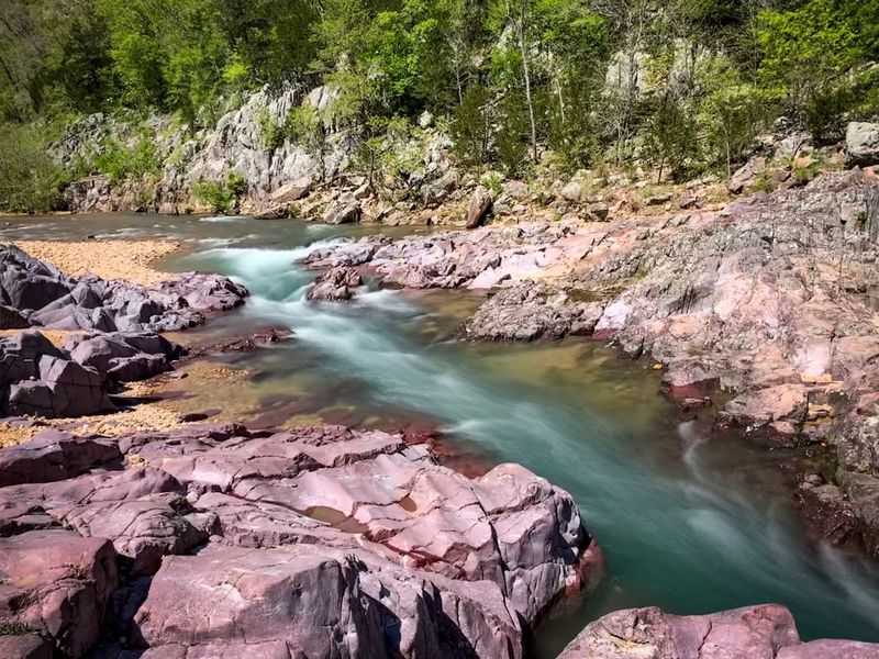 Johnson's Shut-Ins State Park, Middle Brook