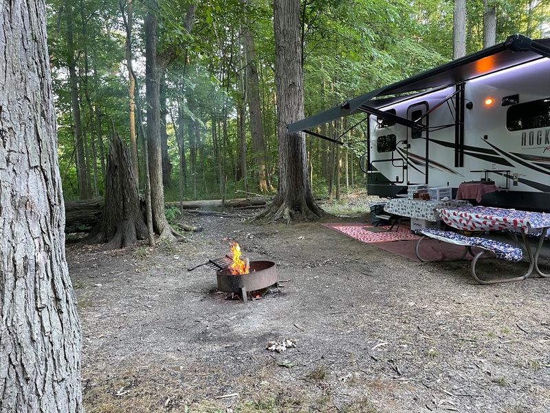 Camping Under The Stars Right By The Water