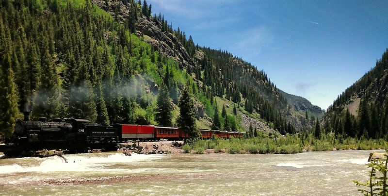 Watching Spring Transform Colorado From A Train Window
