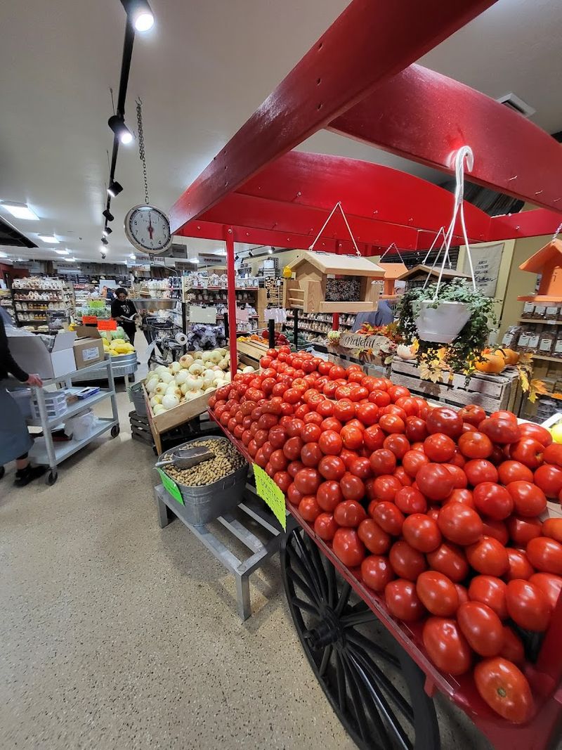 Fresh Produce That Reflects The Surrounding Farmland