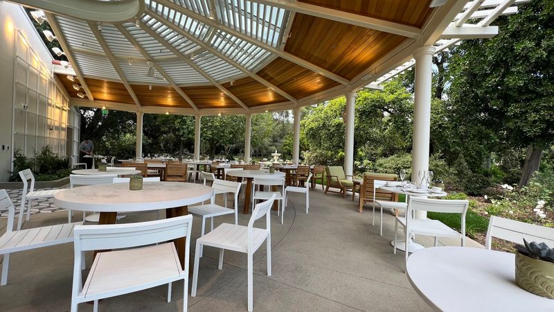 The Huntington's Rose Garden Tea Room