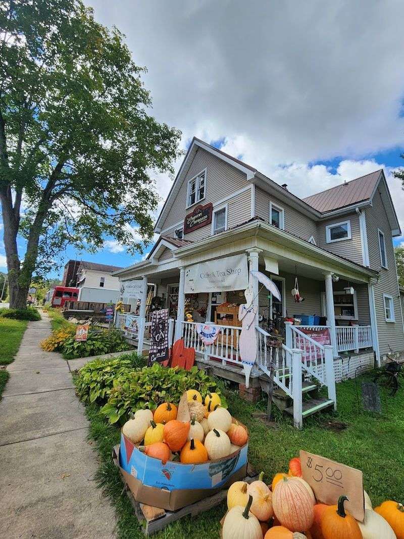 Shopping For Handmade Goods Along The Main Street