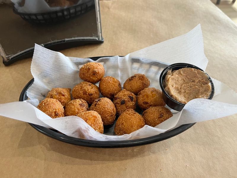 Old Bay Fries And Hush Puppies