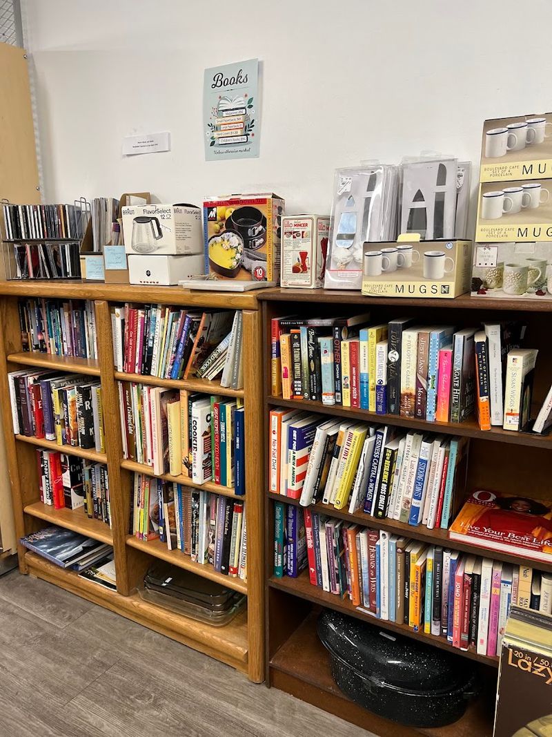 Books, Crafts, And Media On The Upper Floor