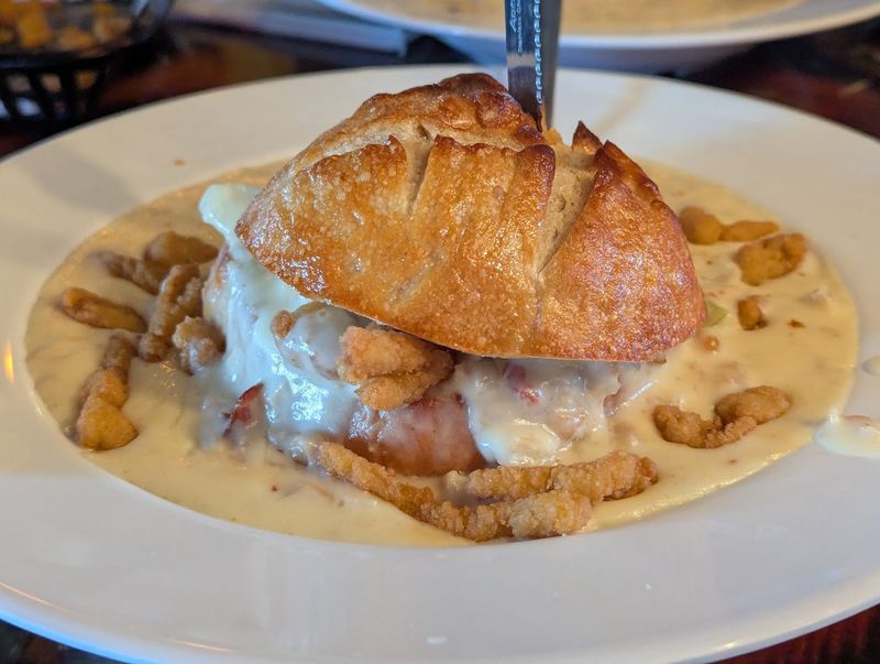 The Chowder Burger Combination