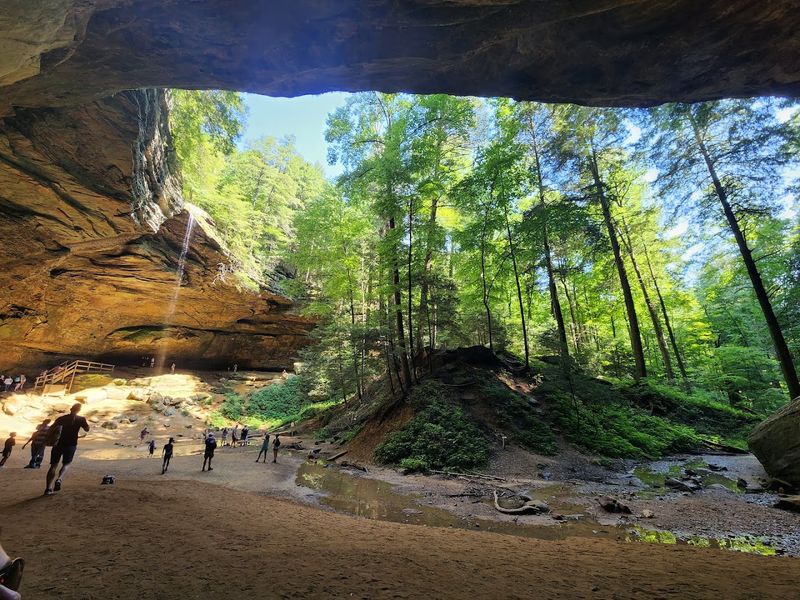 Ohio's Largest Known Recess Cave