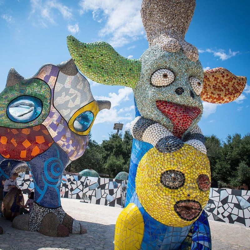 A Garden Built From Metal, Gears, And Pure Imagination