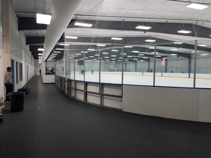 Inside The Garden Ice Arena In St. Joseph