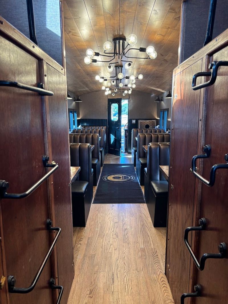 Sitting Inside A Real Train Car