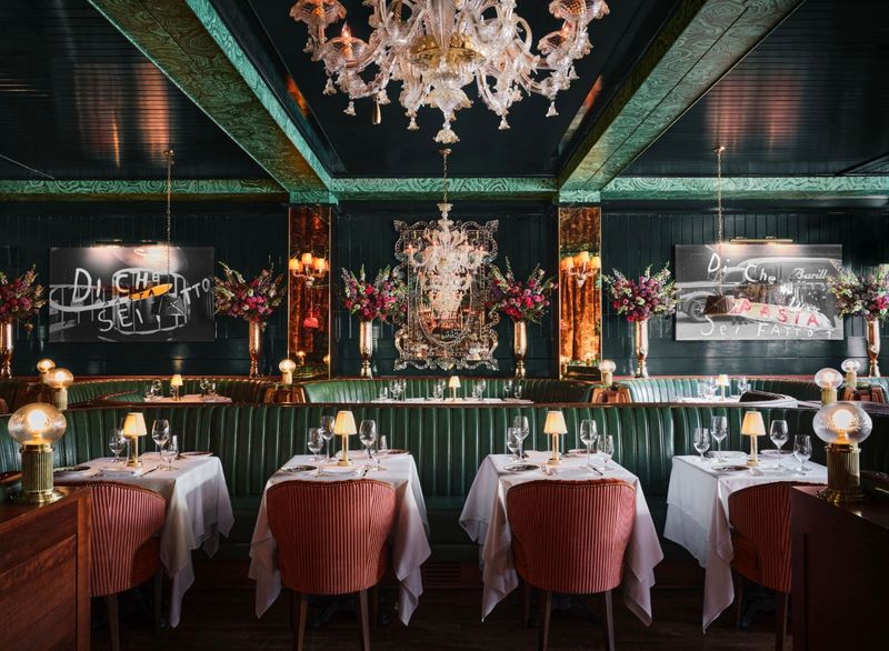 The Atmosphere Inside Turns Dinner Into A Full Experience In Miami Beach