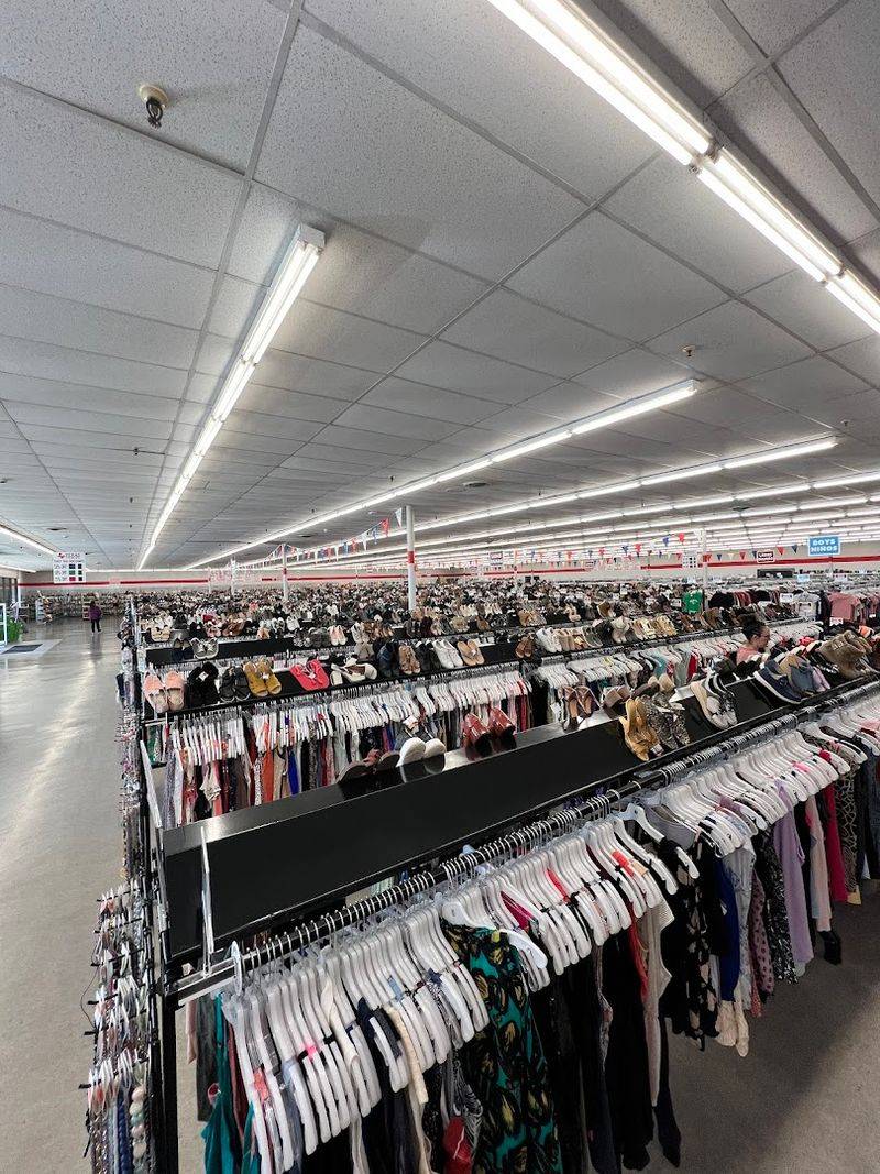Clothing Sections That Go On And On
